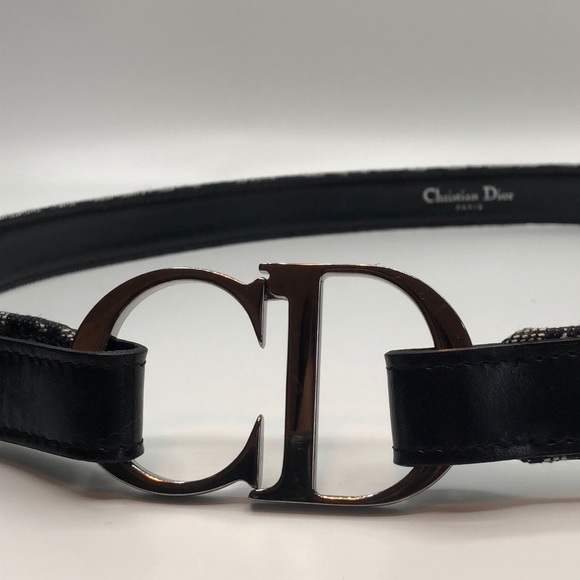 Dior Accessories - Authentic Vintage Christian Dior Trotter Logo Belt